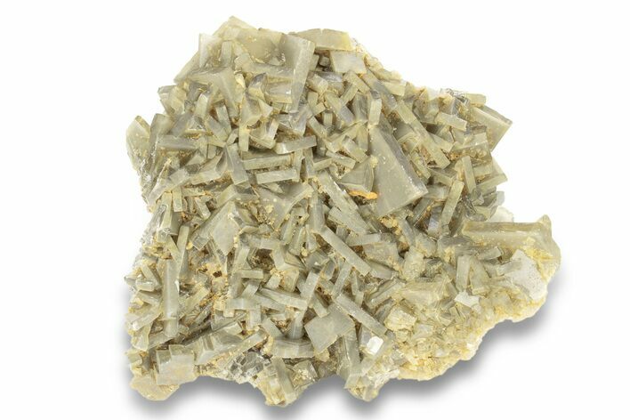 Gray-Green Tabular Barite with Phantoms - Peru #252119